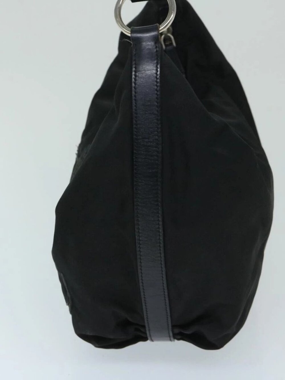 PRADA Shoulder Bag Nylon Black Auth - Picture 6 of 16